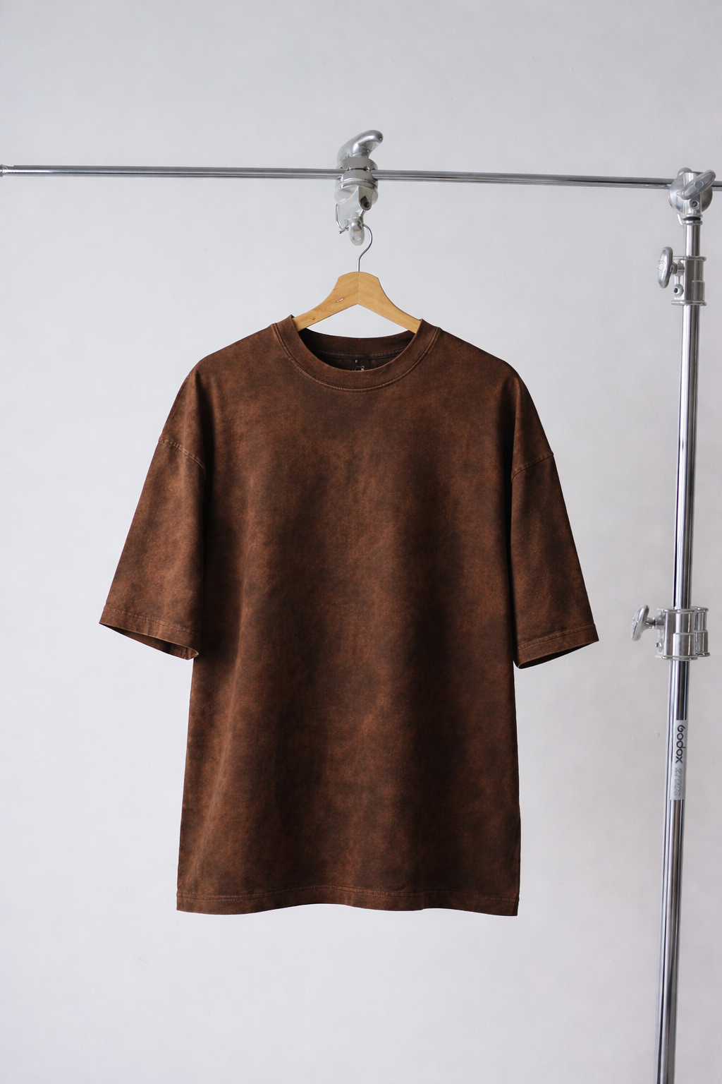 Camiseta Oversized Acid Wash Básica
