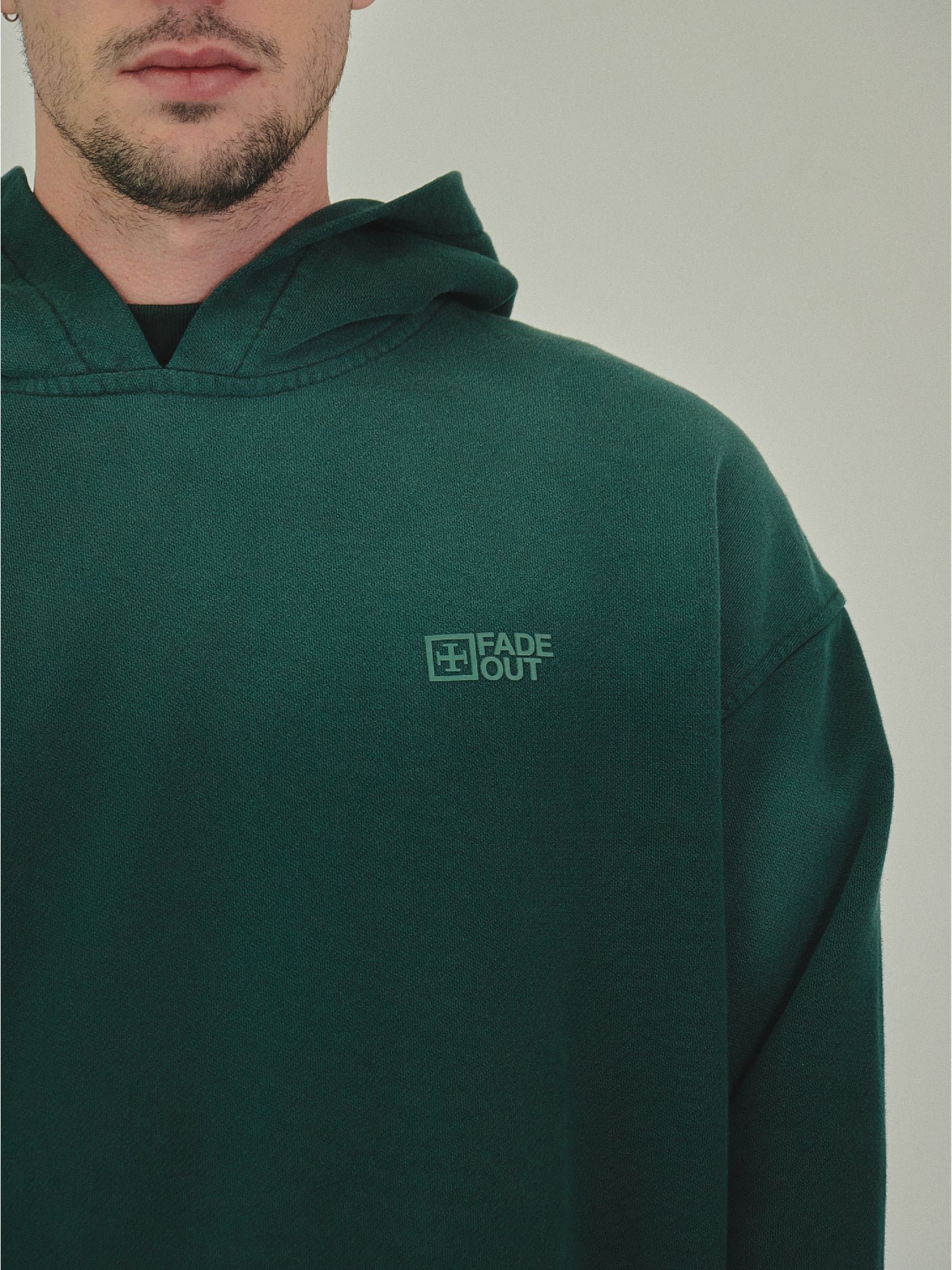 HOODIE DESGASTADO - VERDE