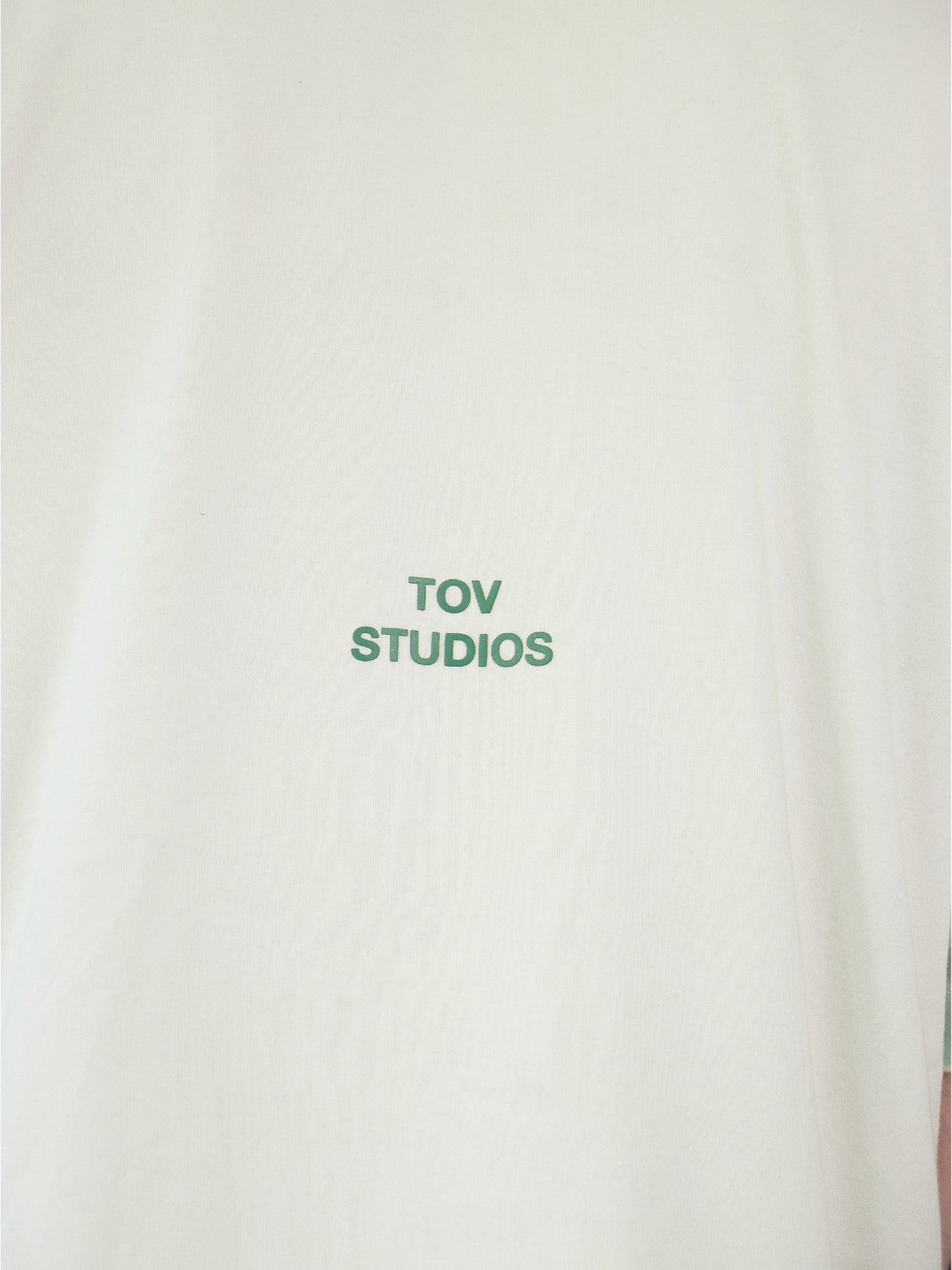 CAMISETA OVERSIZED PINTADA - VERDE