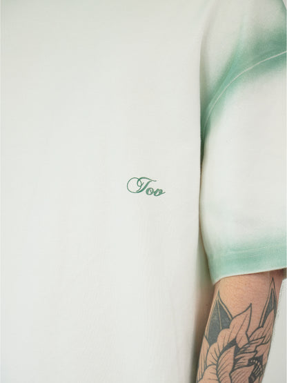 CAMISETA OVERSIZED PINTADA - VERDE