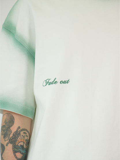 CAMISETA OVERSIZED PINTADA - VERDE
