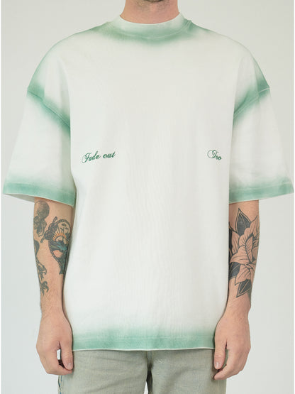 CAMISETA OVERSIZED PINTADA - VERDE