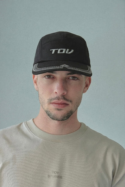 Gorra 5 Paneles TOV Negra
