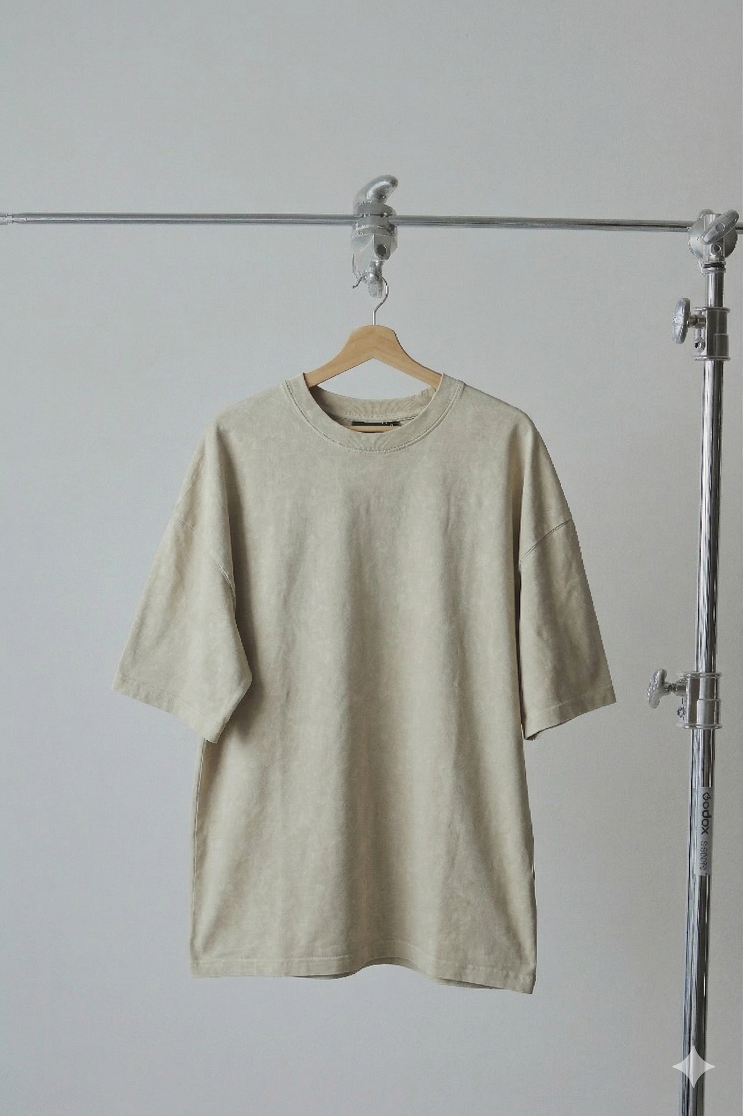Camiseta Oversized Acid Wash Básica