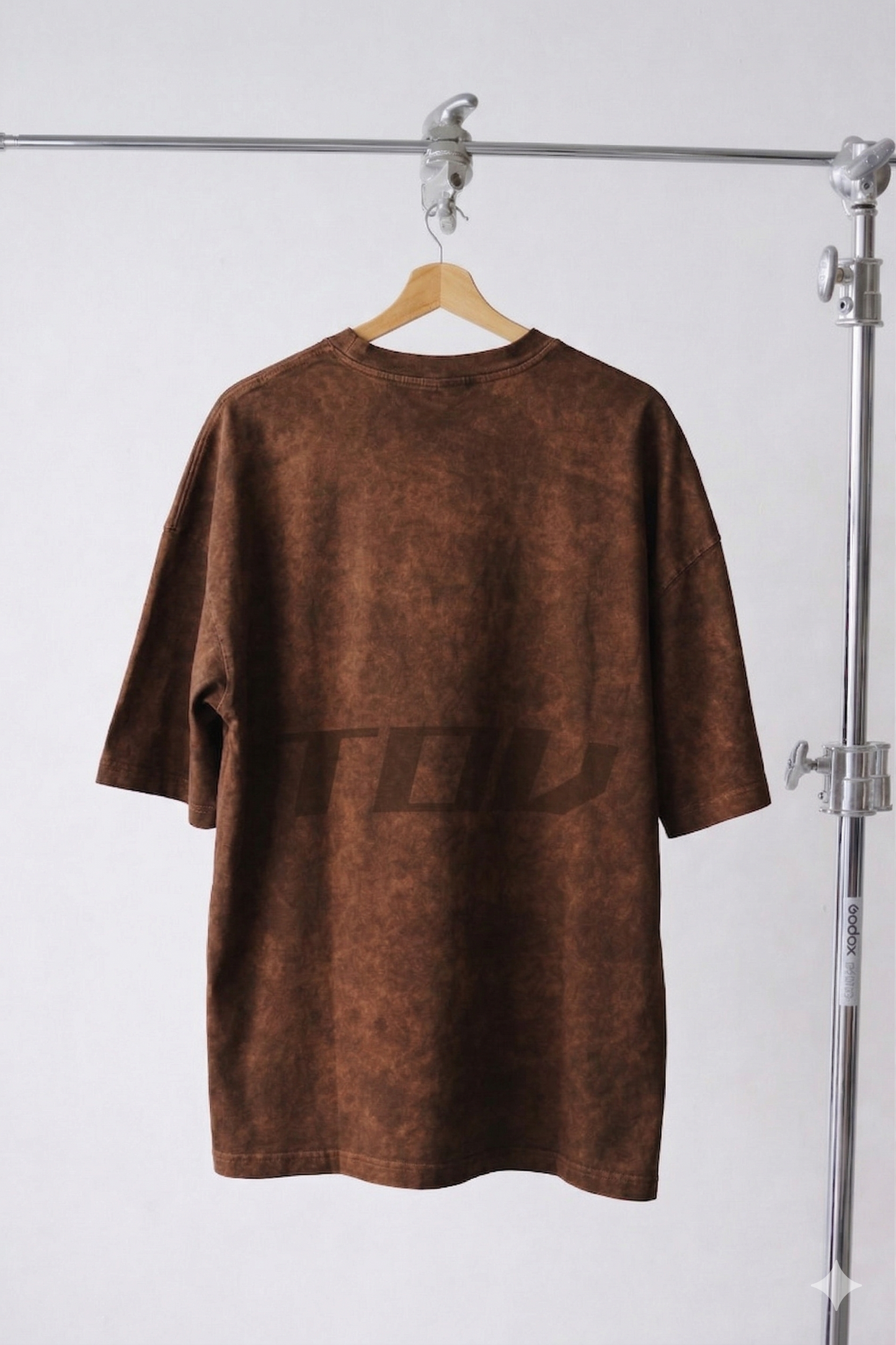 Camiseta Oversized Acid Wash Básica