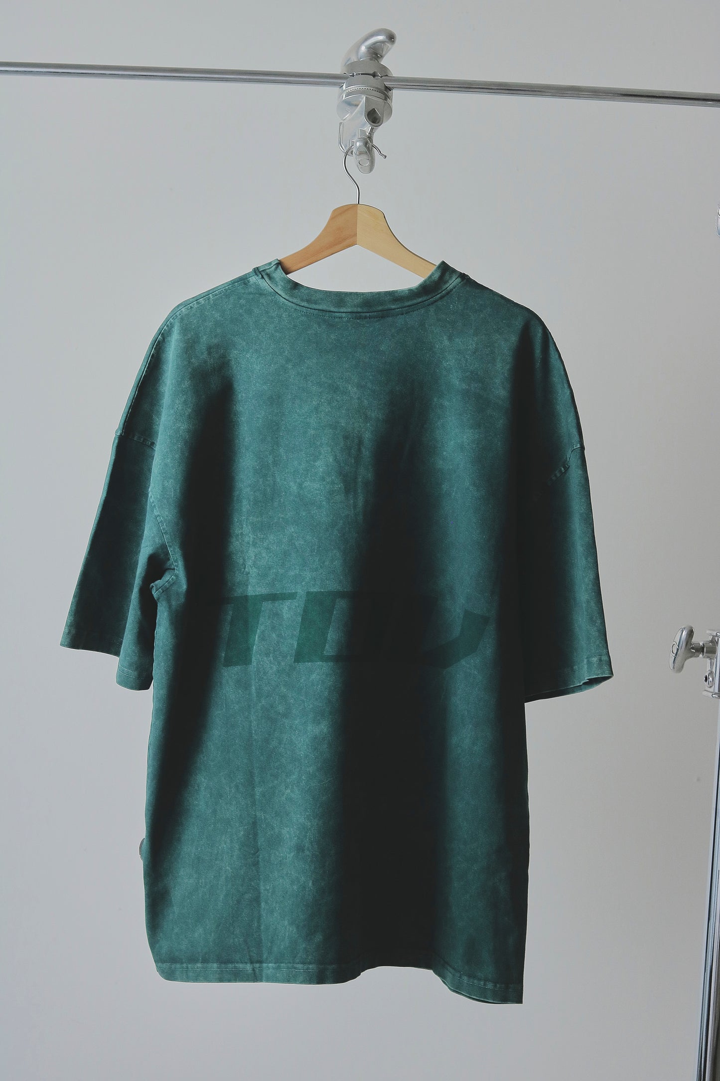 Camiseta Oversized Acid Wash Basica