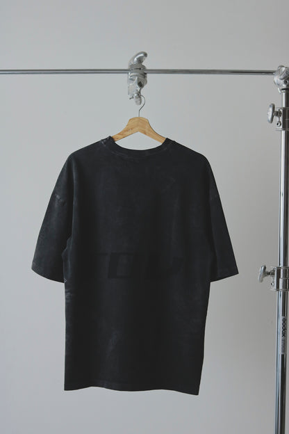 Camiseta Oversized Acid Wash Básica