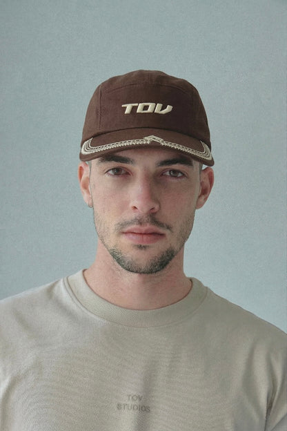 Gorra 5 paneles TOV Café